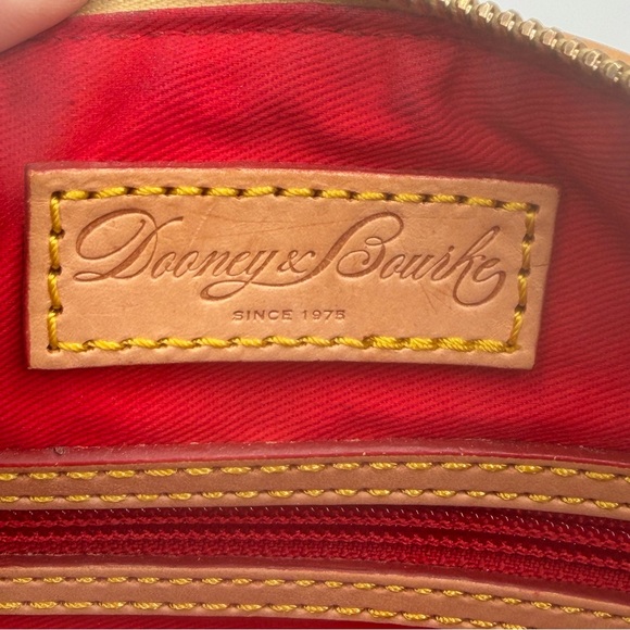 Dooney & Bourke Somerset WaterColor Multicolor Floral Printed Barrel Purse Bag - Picture 11 of 16